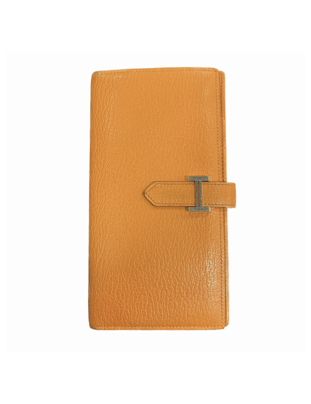  HERMES Bearn wallet in potiron leather