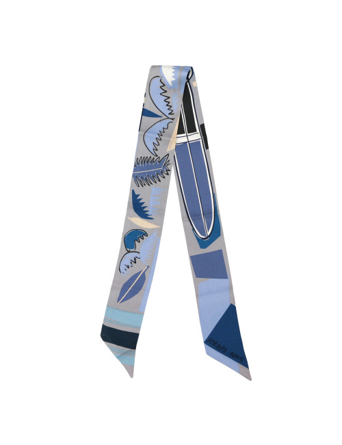 Twilly HERMES soie bleue