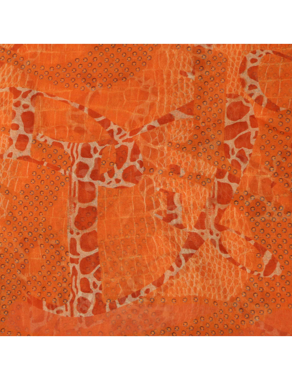 DIOR silk voile shawl