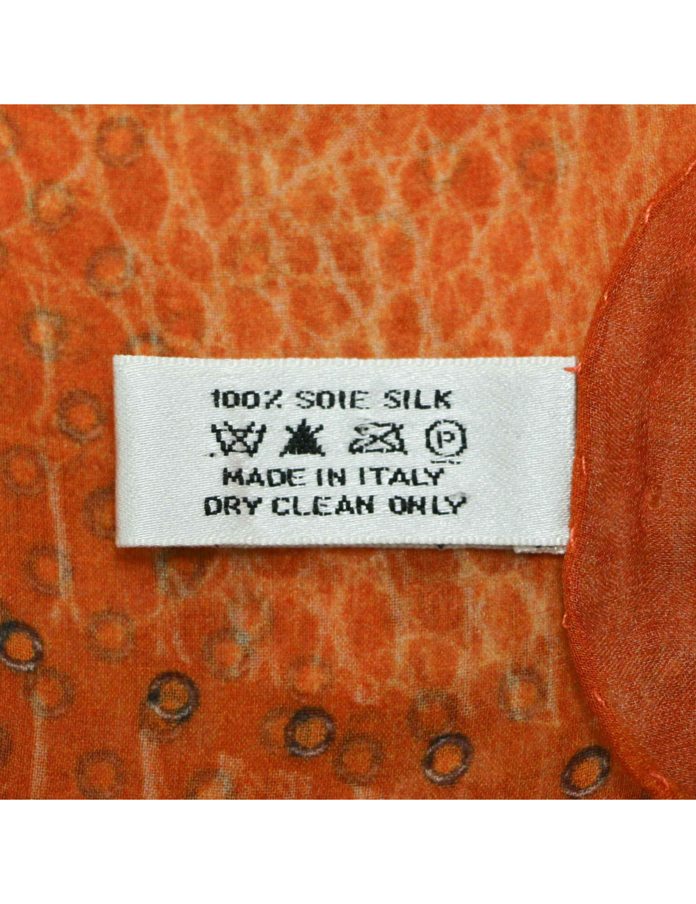 DIOR silk voile shawl