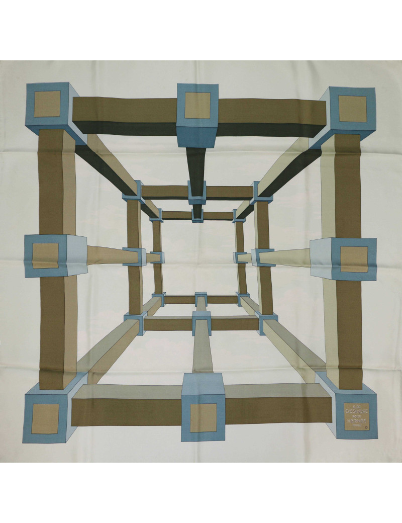 Carré Cassandre HERMES soie