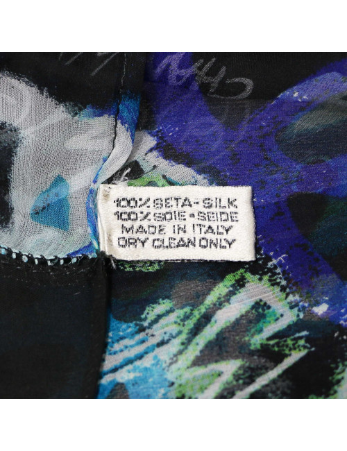 Châle CHANEL voile de soie