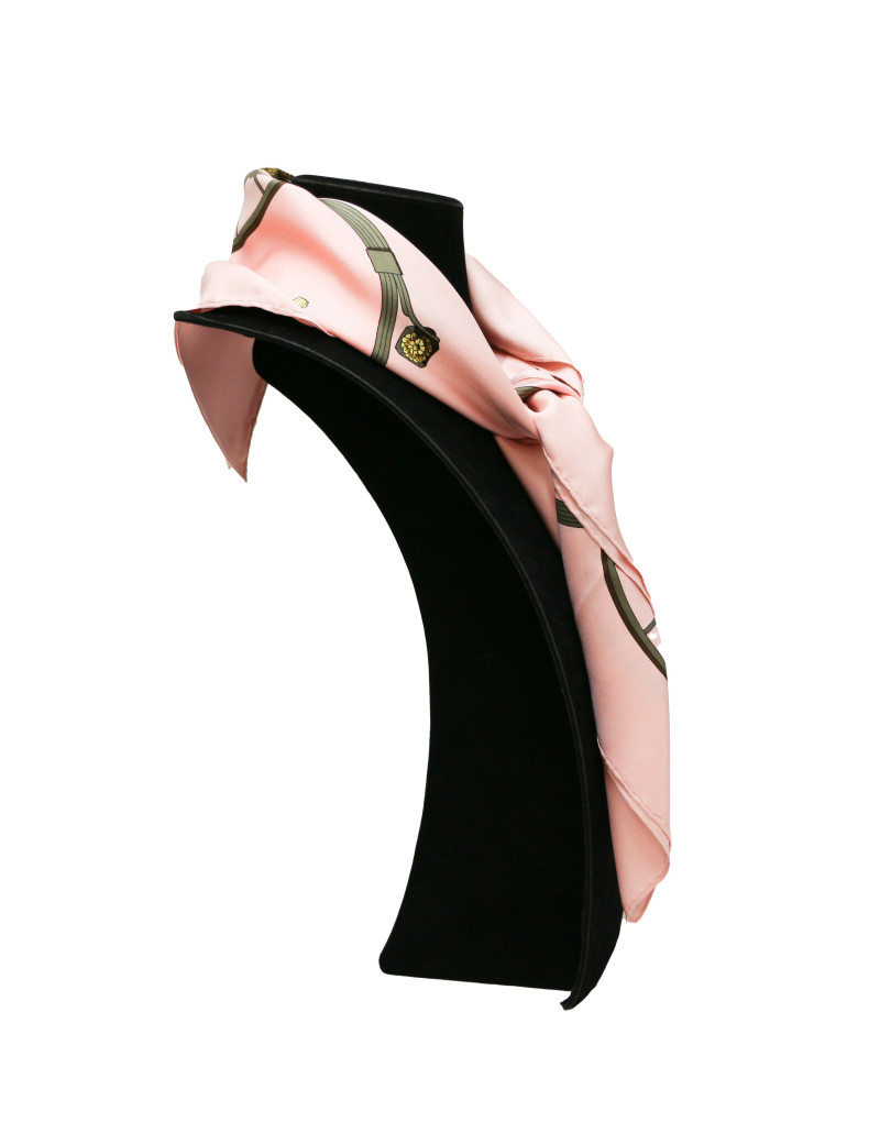 HERMES Springs silk square scarf