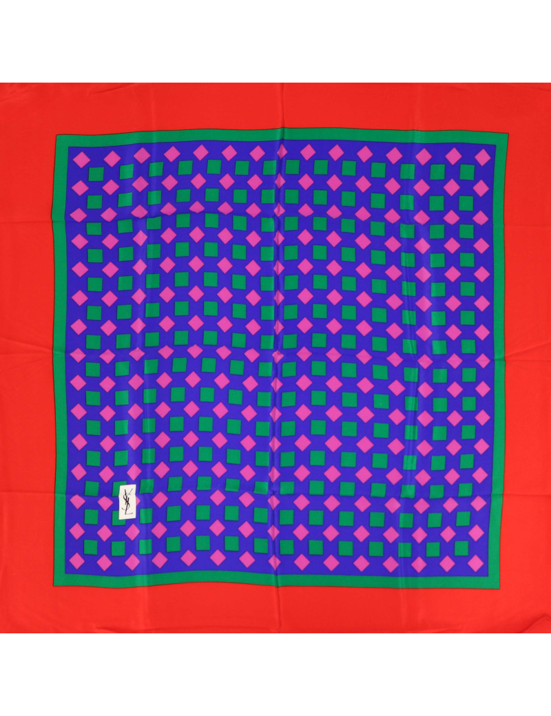 Carré vintage YSL soie