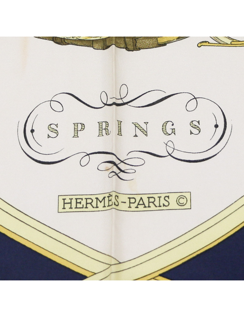 Carré Springs HERMES soie