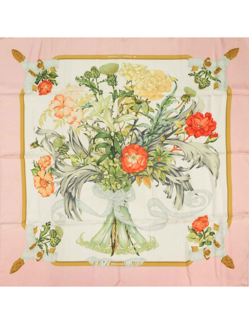 Carré Régina HERMES soie