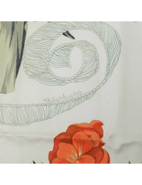  HERMES Régina silk scarf