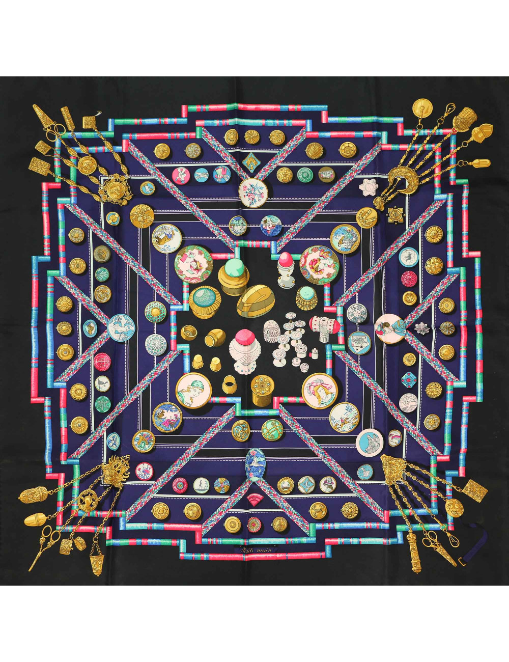 Carré HERMES Petite main