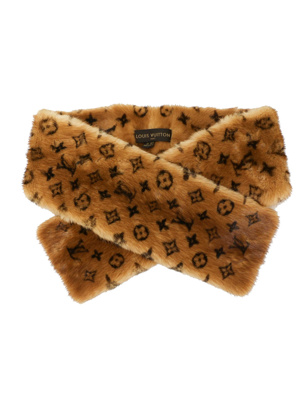 Echarpe LOUIS VUITTON vison Monogram