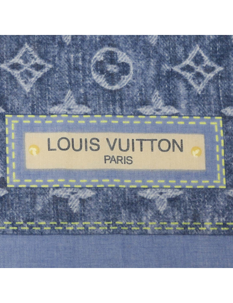 Mini carrée LOUIS VUITTON coton