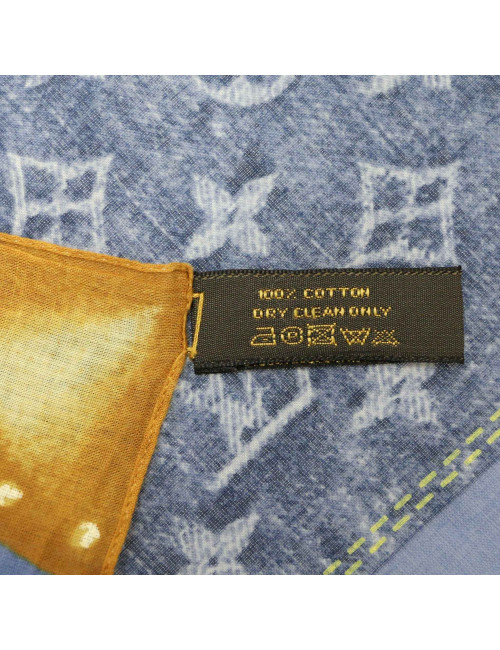 Mini carrée LOUIS VUITTON coton