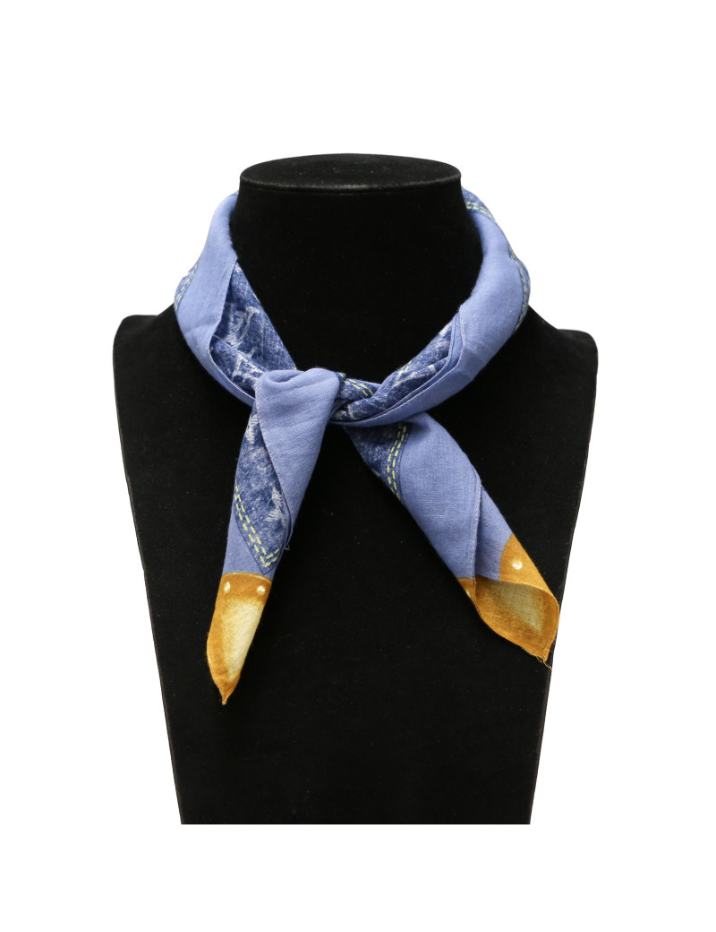 Mini carré LOUIS VUITTON coton