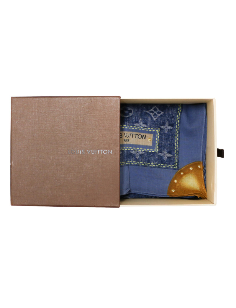 Mini carrée LOUIS VUITTON coton