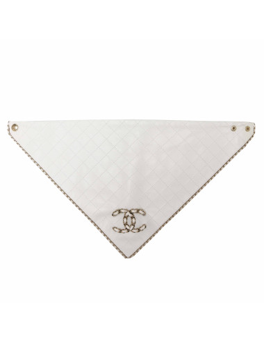 Bandana CHANEL cuir d'agneau