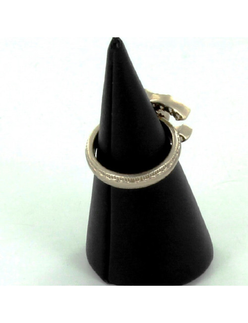 bague CHANEL T 52 ROSE ET STRASS