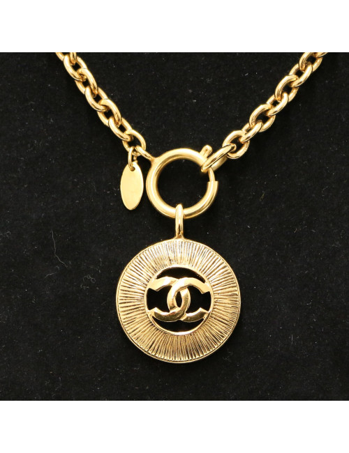 Collier CHANEL vintage pendentif