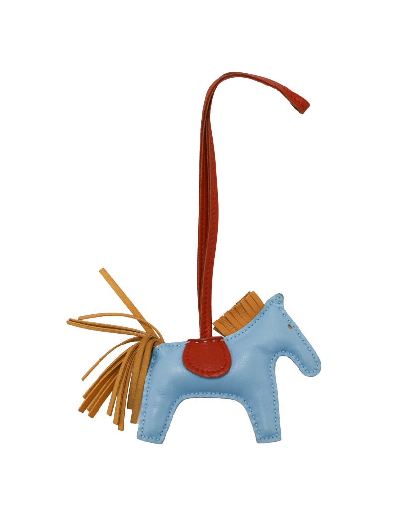 Petit H HERMES cheval bleu ciel PM