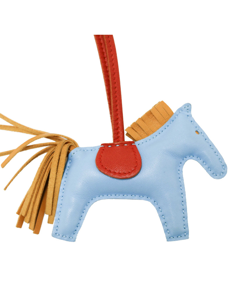 Petit H HERMES cheval bleu ciel PM