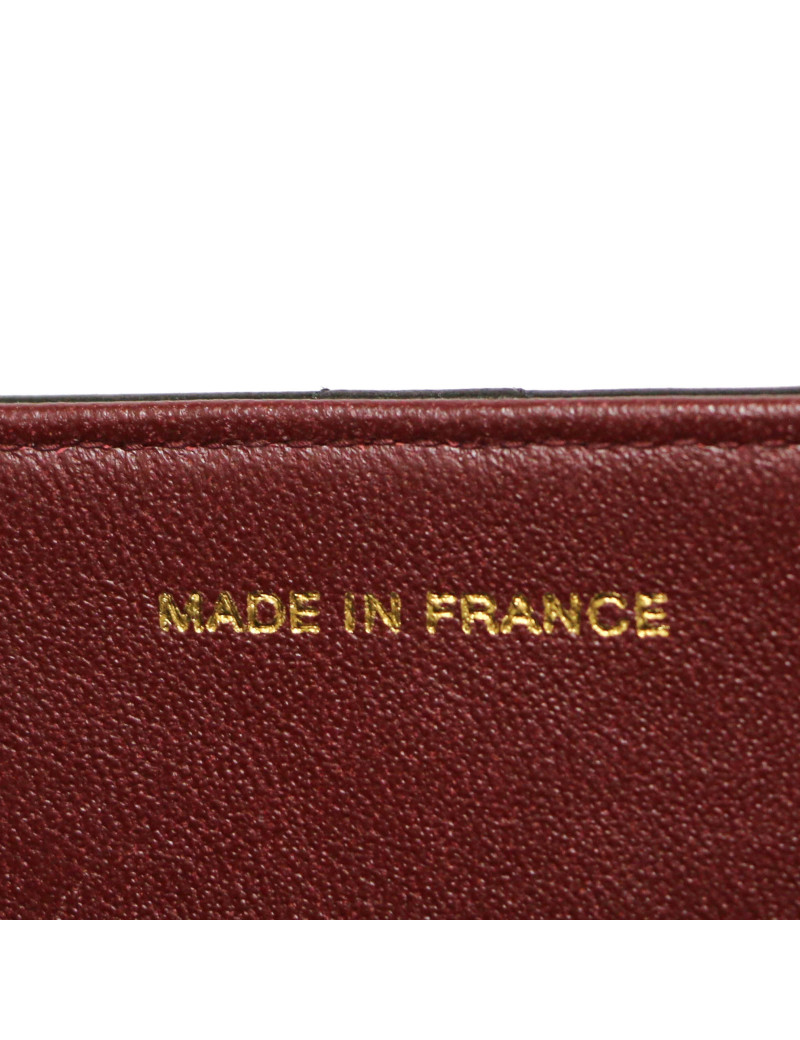 Sac à main CHANEL cuir matelassé noir