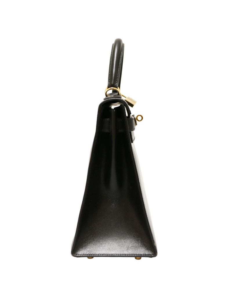 Sac HERMES Kelly II 28 cuir box