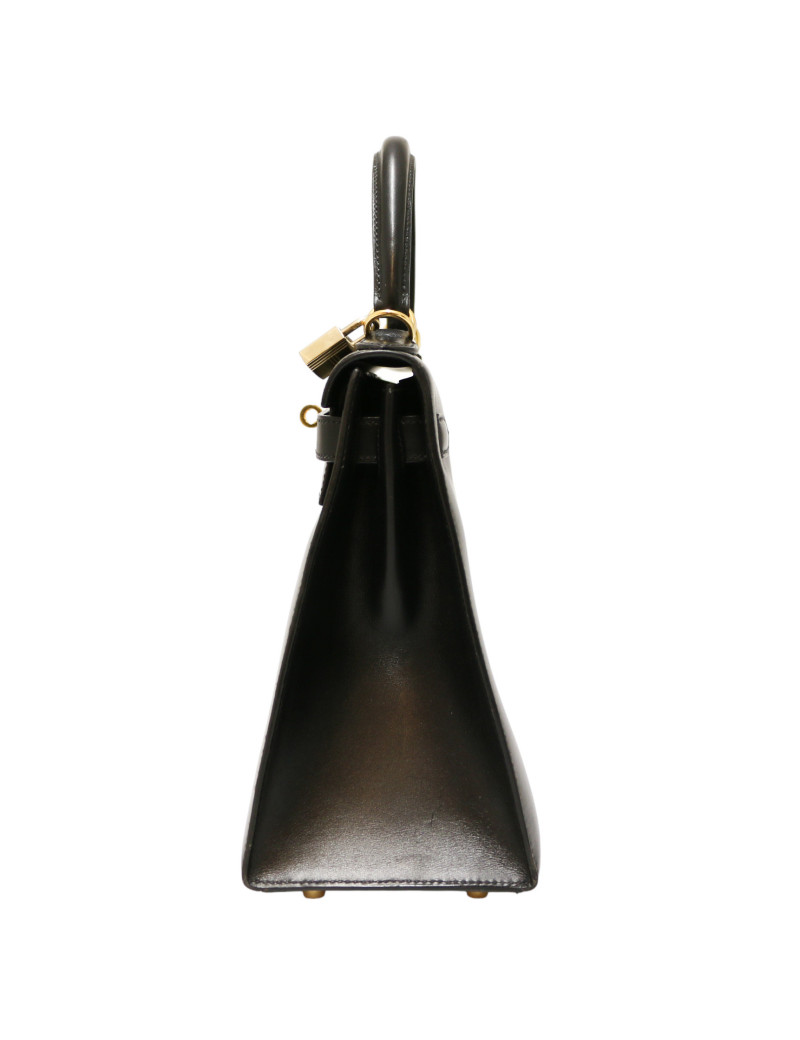 Sac HERMES Kelly II 28 cuir box