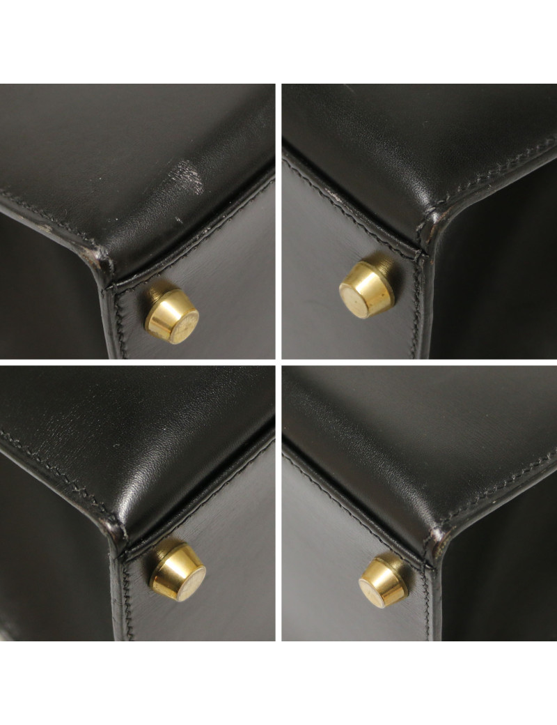 Sac HERMES Kelly II 28 cuir box