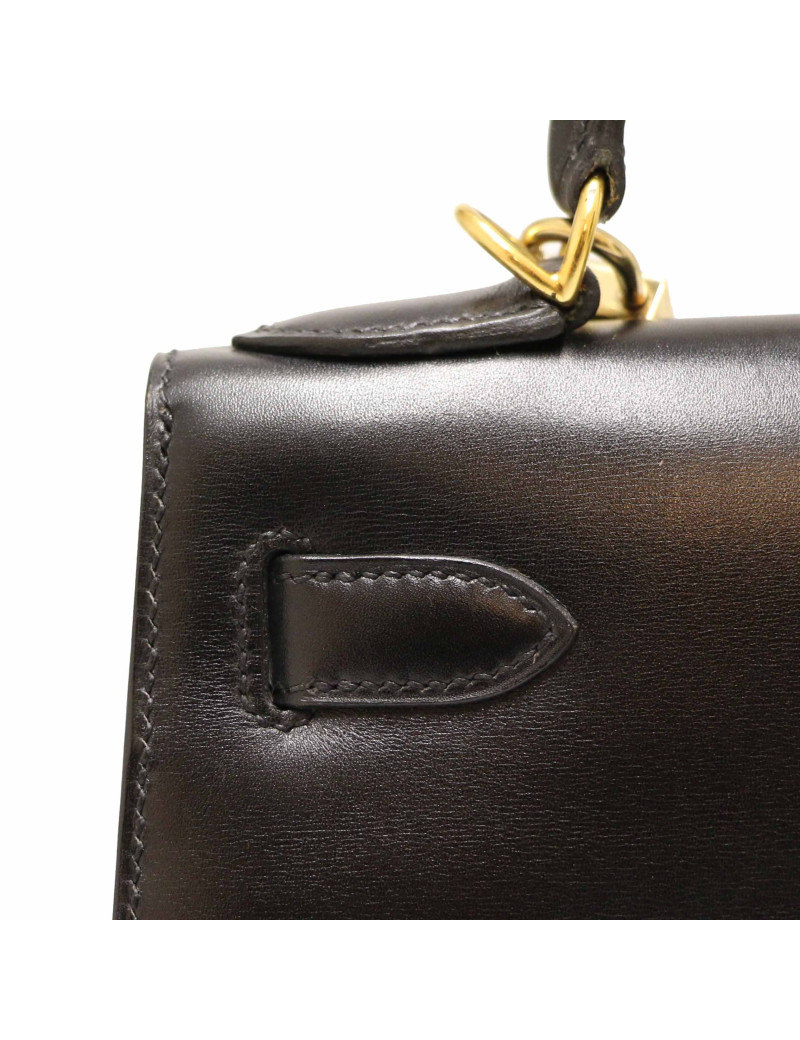 Sac HERMES Kelly II 28 cuir box