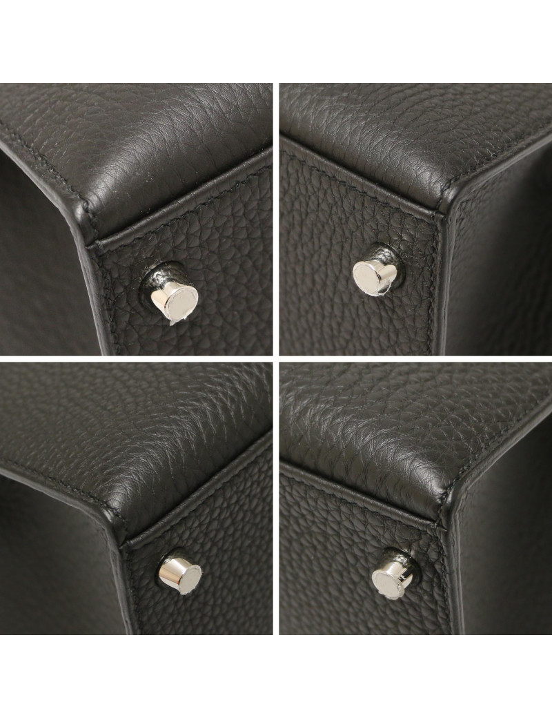 Sac HERMES Kelly II 28 togo noir