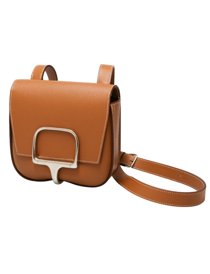 Sac HERMES Della Cavalleria gold epsom