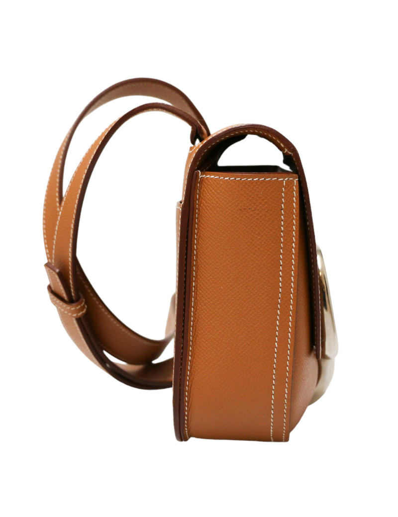 HERMES Della Cavalleria bag in gold epsom