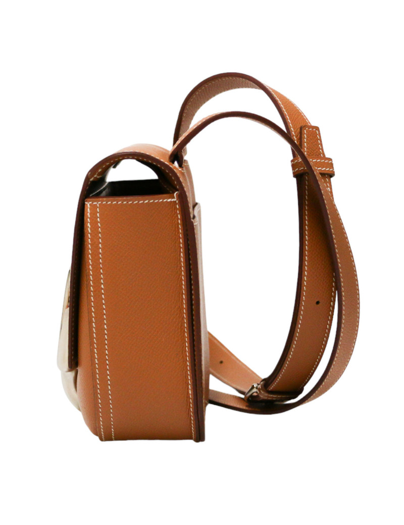 HERMES Della Cavalleria bag in gold epsom