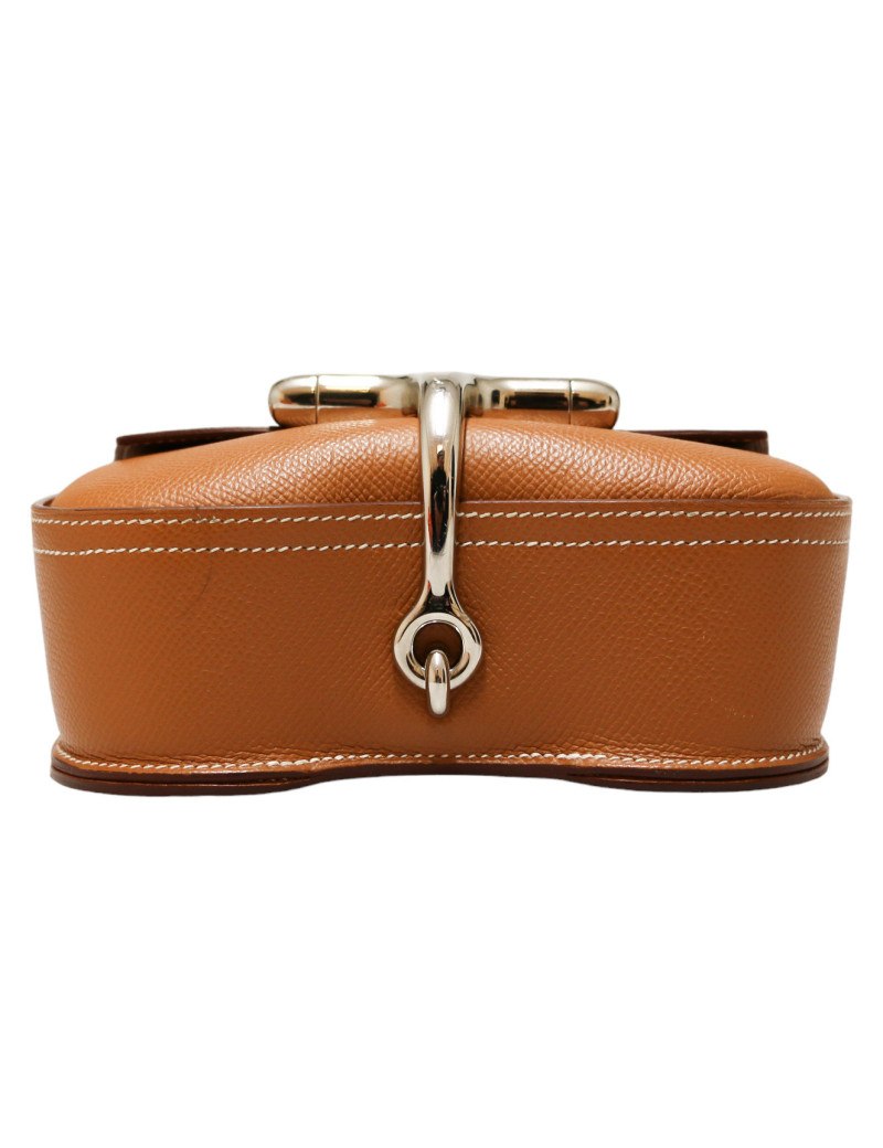 HERMES Della Cavalleria bag in gold epsom
