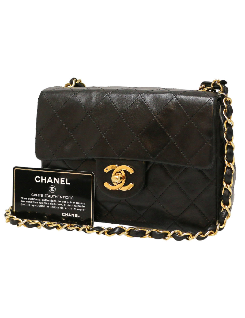 Mini sac CHANEL Vintage noir