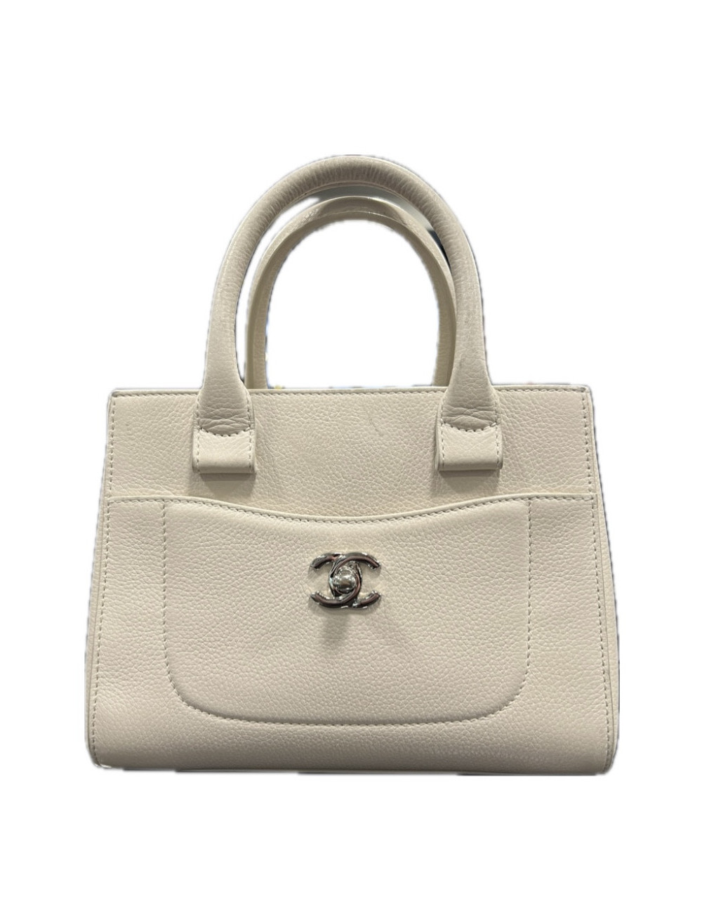 Sac CHANEL cuir beige