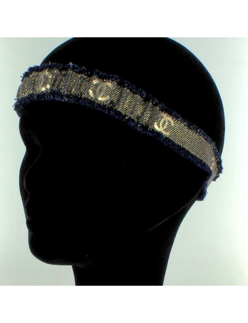 serre-tête CHANEL bleu