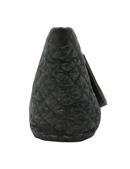 CHANEL iridescent black tote bag