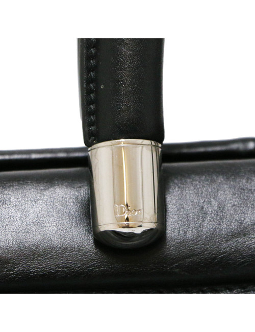 Sac CHRISTIAN cuir lisse noir