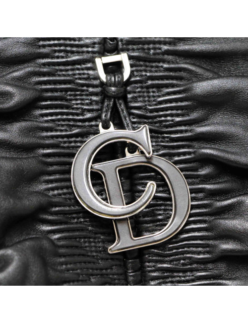 Sac CHRISTIAN cuir lisse noir