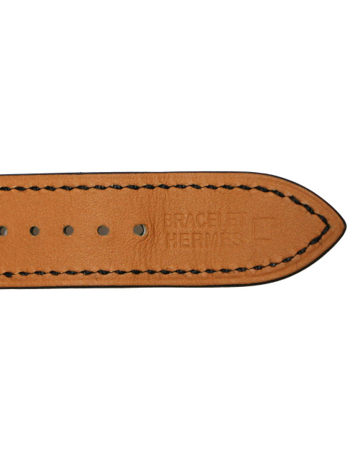 HERMES Arceau watch with crocodile bracelet