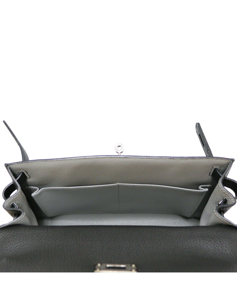 Sac HERMES Kelly II 28 togo noir