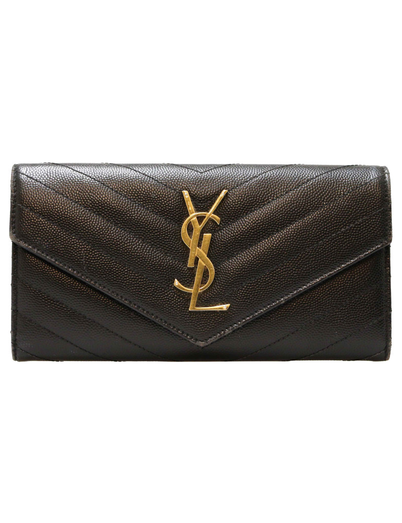 Portefeuille YSL SAINT LAURENT noir