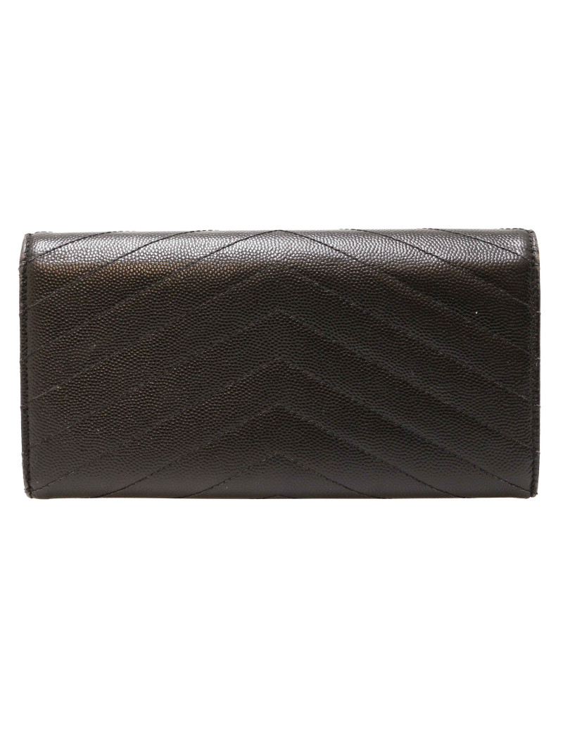 YSL SAINT LAURENT black wallet
