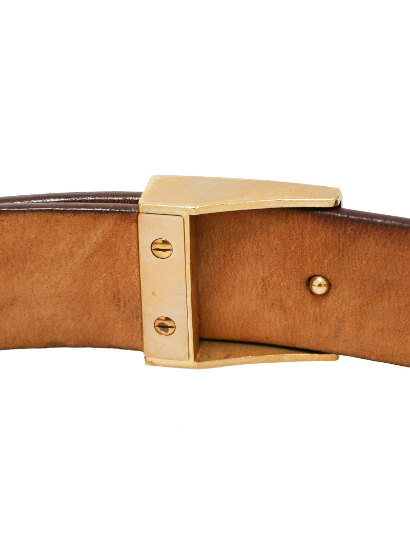 LOUIS VUITTON Monogram canvas belt