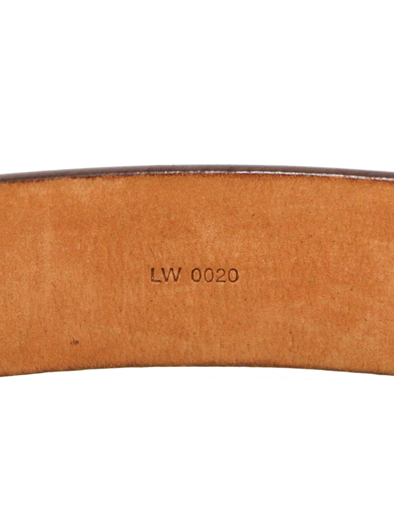 LOUIS VUITTON Monogram canvas belt