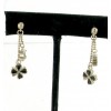 CHANEL earrings for black clover
