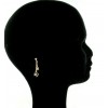 CHANEL earrings for black clover