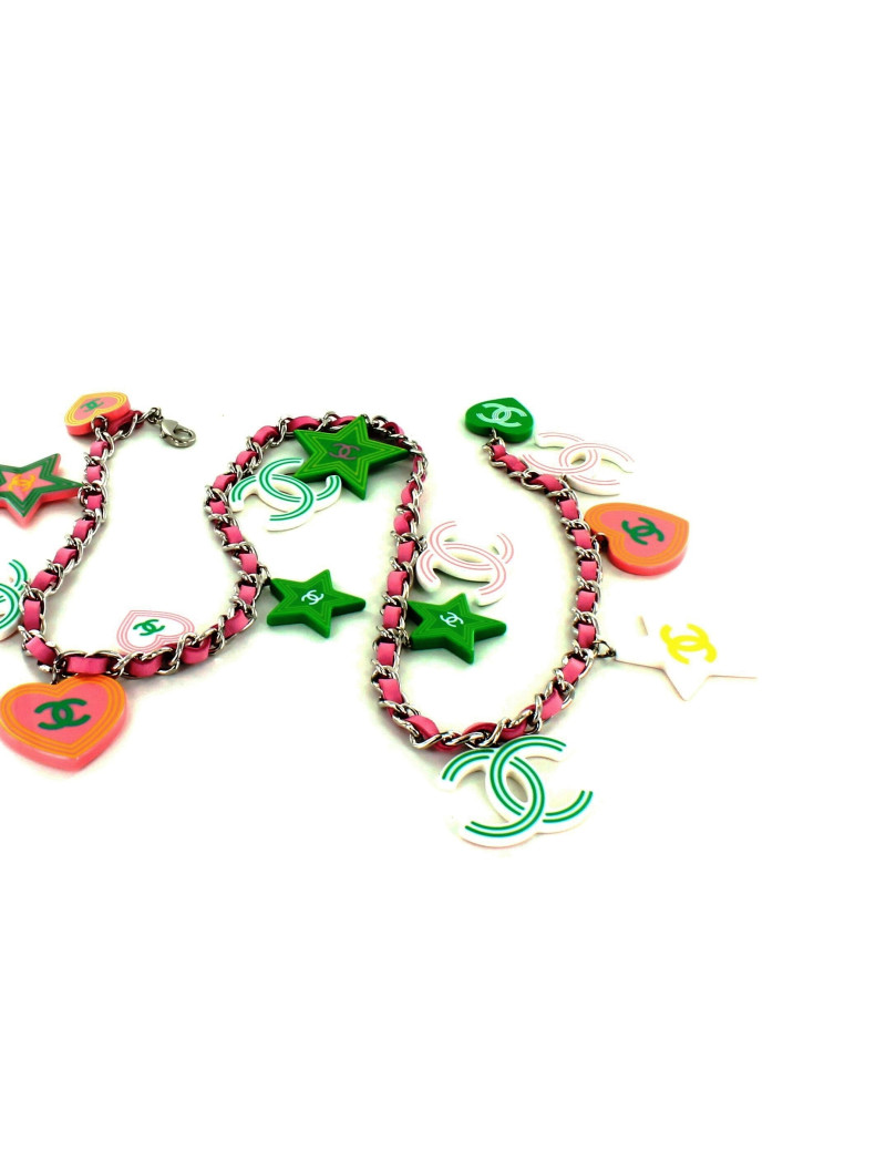 Multicolor CHANEL belt