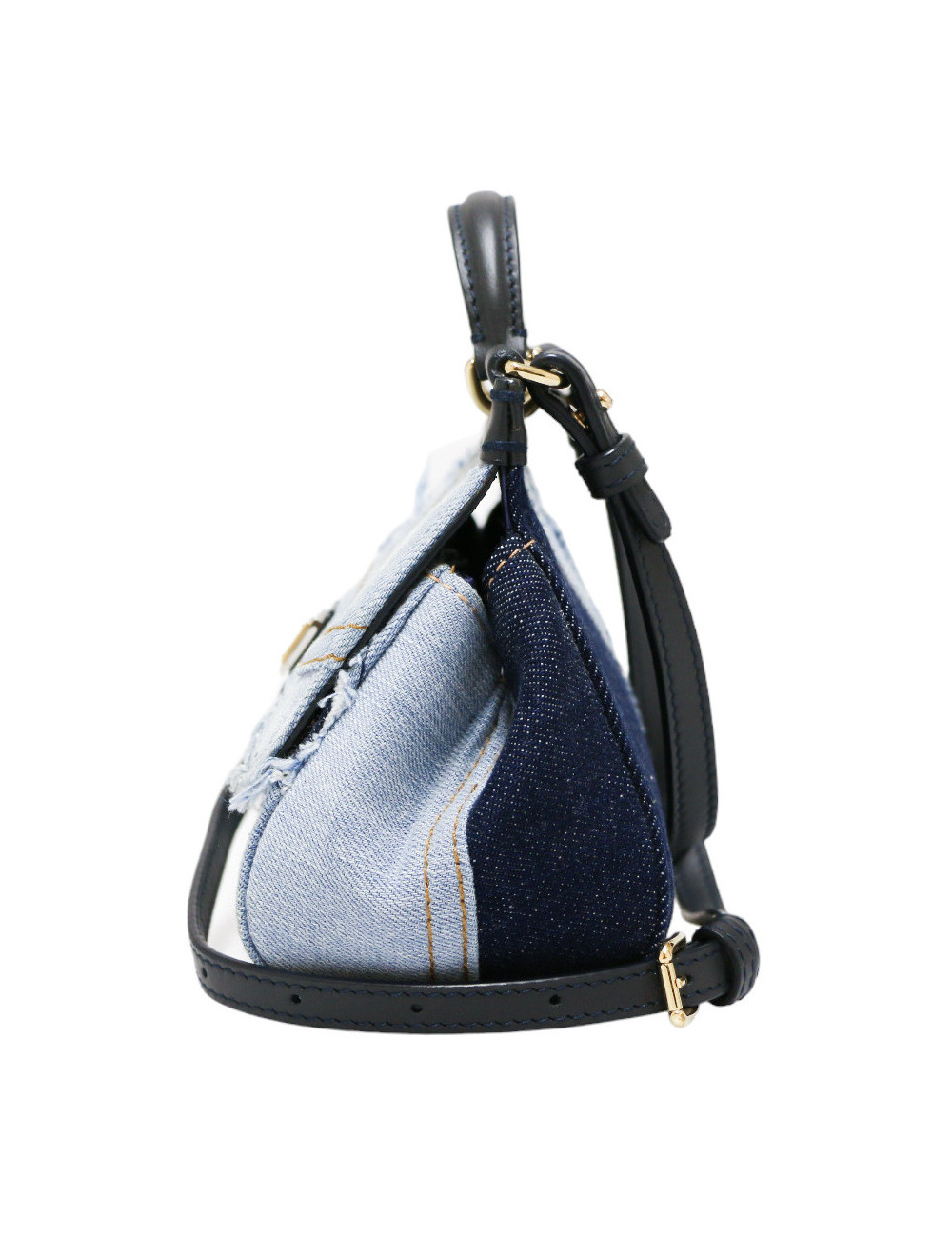 Mini sac DOLCE & GABBANA Sicily denim
