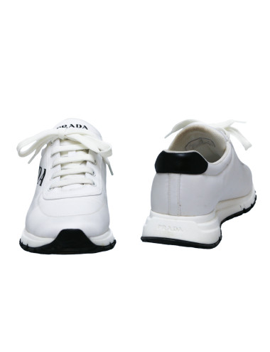 	Sneakers PRADA Donna Vitello Soft nylon blanc T8 2