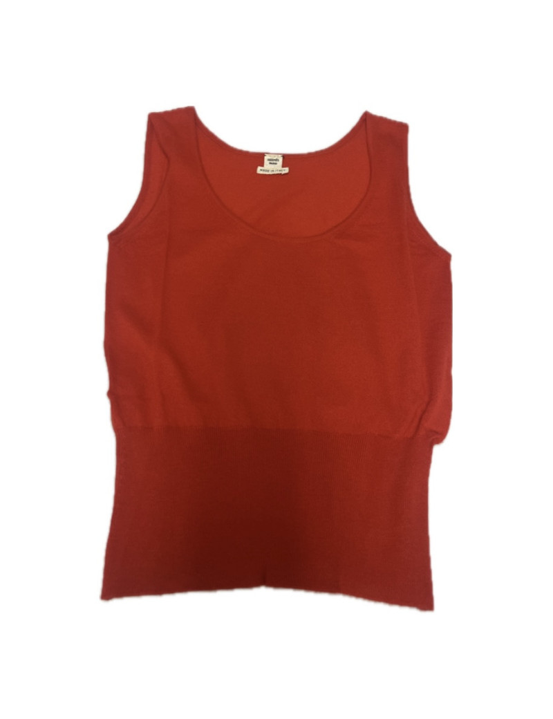 Twin set Hermès rouge